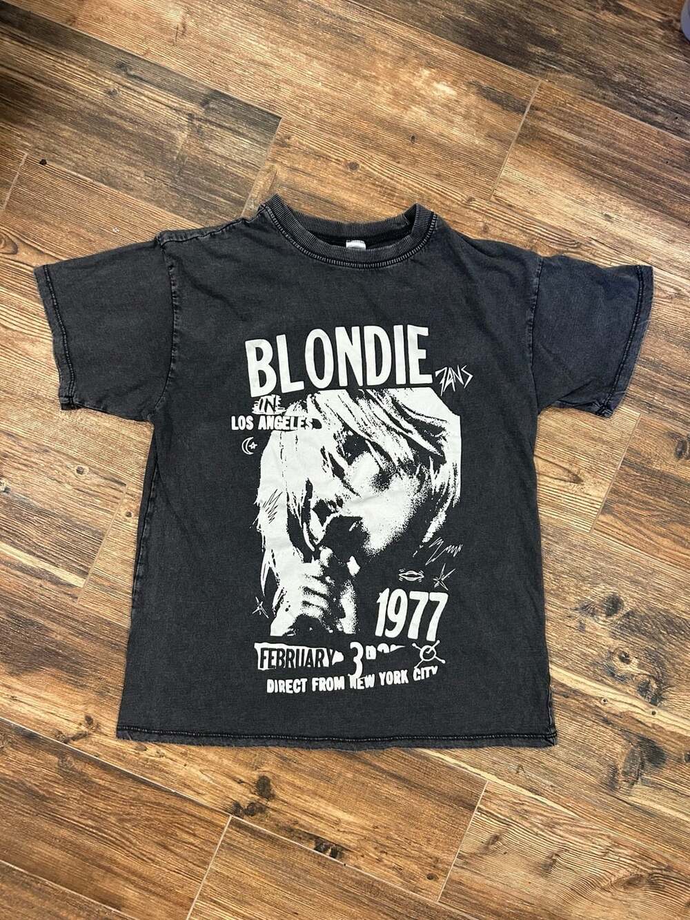 Divided H&M Blondie In Los Angeles 1977 Tour Graphic T-Shirt